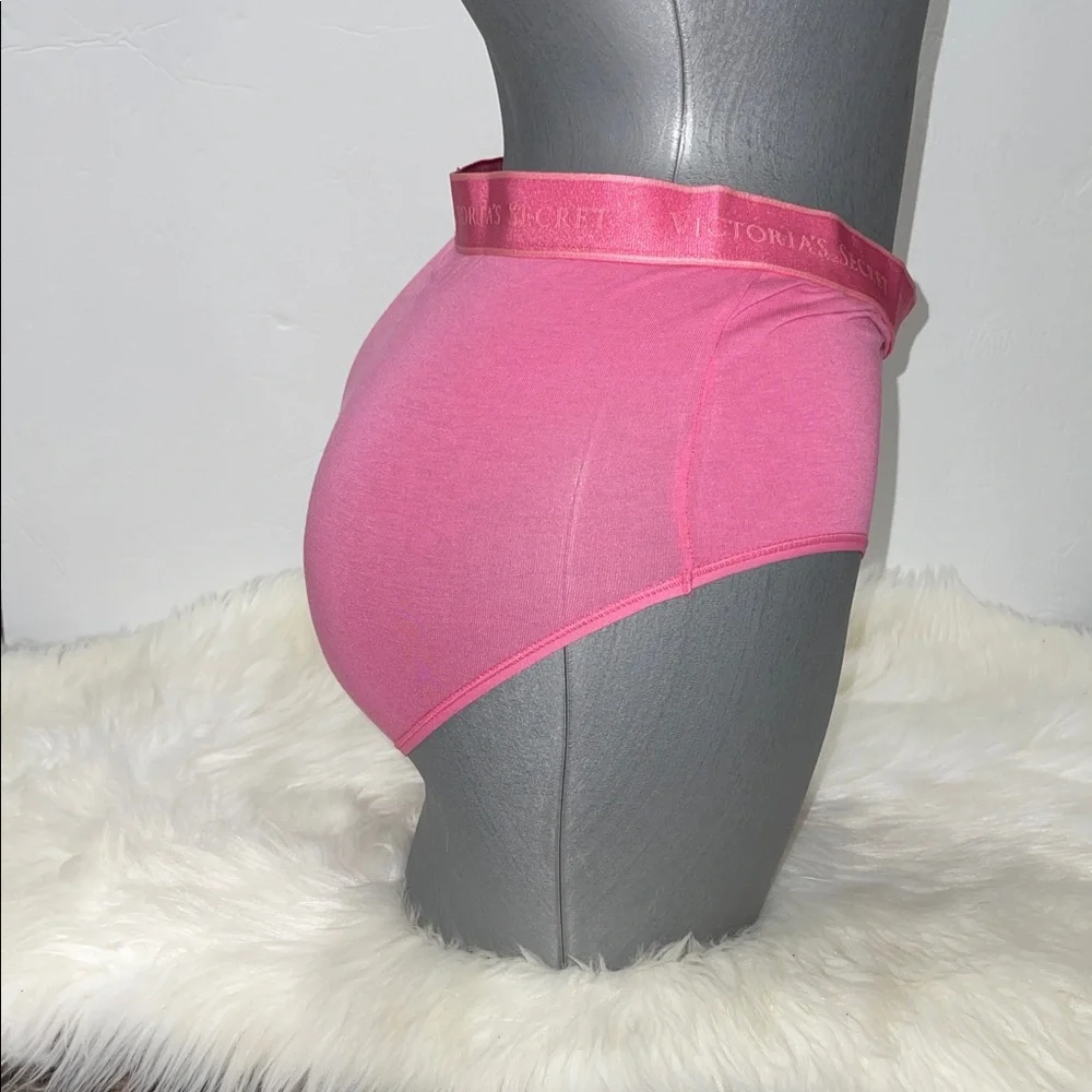 Victoria’s Secret Logo Cotton Modern Brief Panty Underwear. NWT